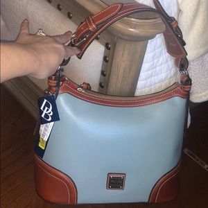 Blue Cognac New Dooney & Bourke Purse